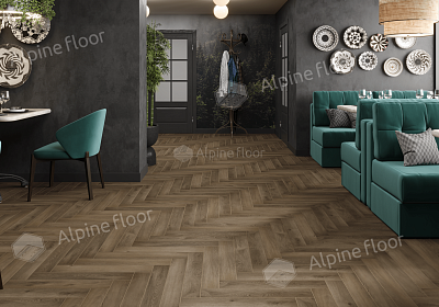 Ламинат Alpine Floor Herringbone Pro LF106-11 Дуб Анжу