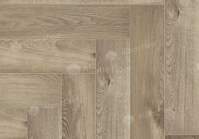 Каменный SPC ламинат Alpine Floor Parquet Light Дуб Натуральный Отбеленный