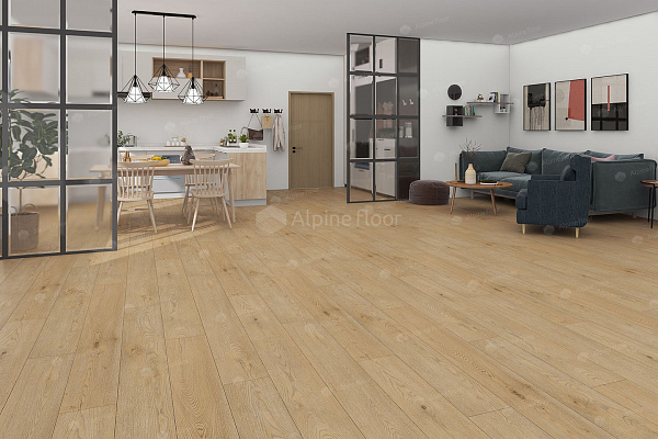 Каменный SPC ламинат Alpine Floor Premium XL Дуб Вега
