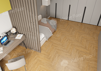 Ламинат Alpine Floor Herringbone LF102-4 Дуб Тулуза